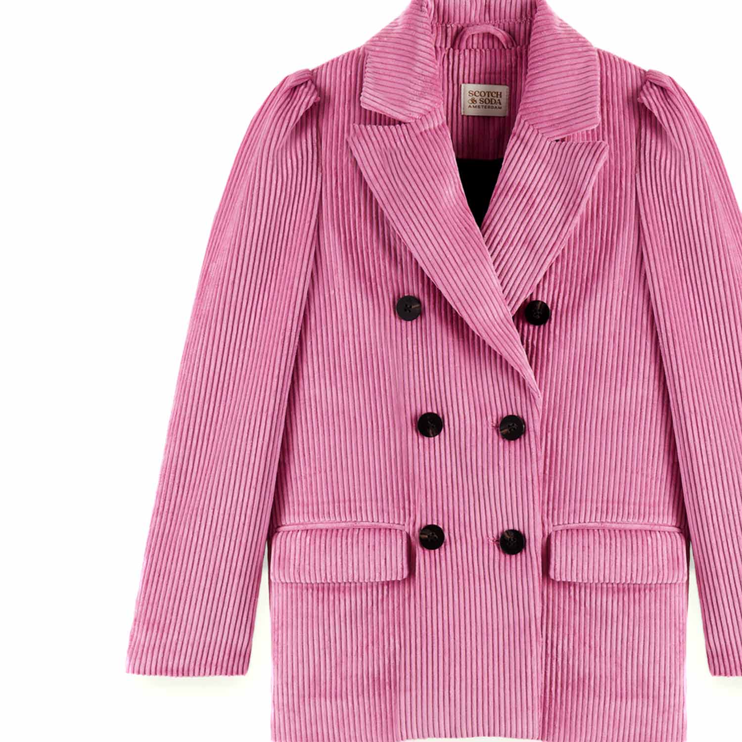 BLAZER CORDUROY ROSA ORCHIDEA BAMBINA E TEENAGER - annameglio.com abbigliamento moda