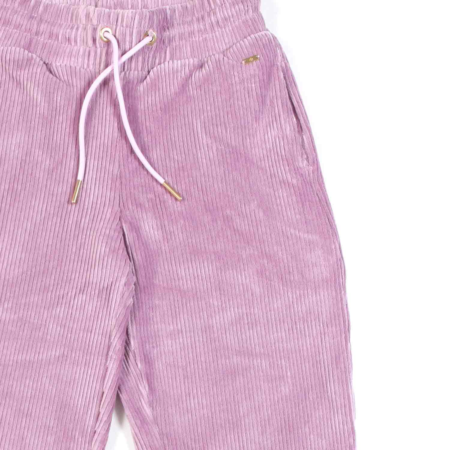 PANTALONE CORDUROY GLICINE BAMBINA E TEENAGER - annameglio.com abbigliamento moda