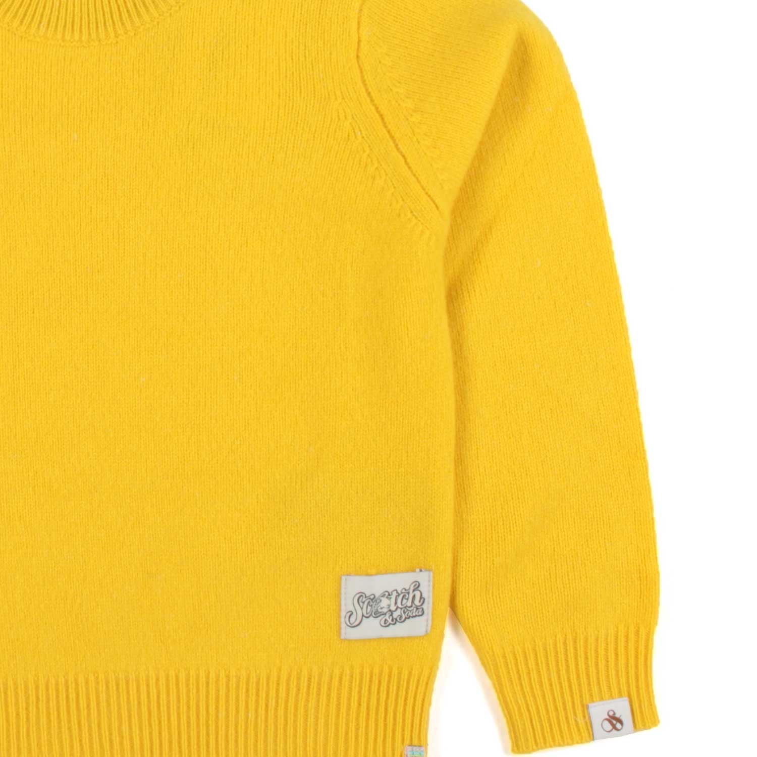 MAGLIONE UNISEX DI LANA GIALLO - annameglio.com abbigliamento moda