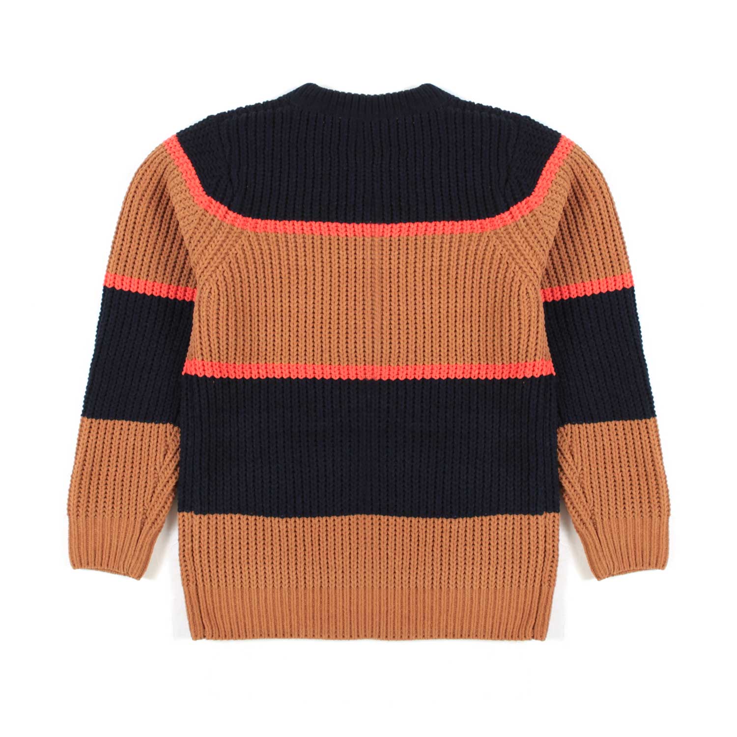 MAGLIONE BLU E CAMMELLO BAMBINO E TEENAGER - annameglio.com abbigliamento moda