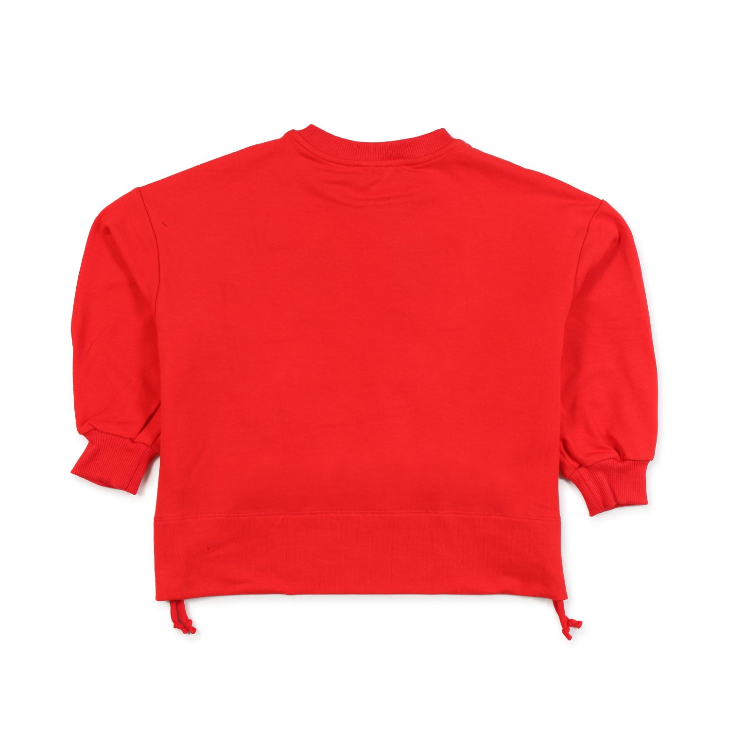 FELPA ROSSA EYE STAR CON COULISSE BAMBINA - annameglio.com abbigliamento moda