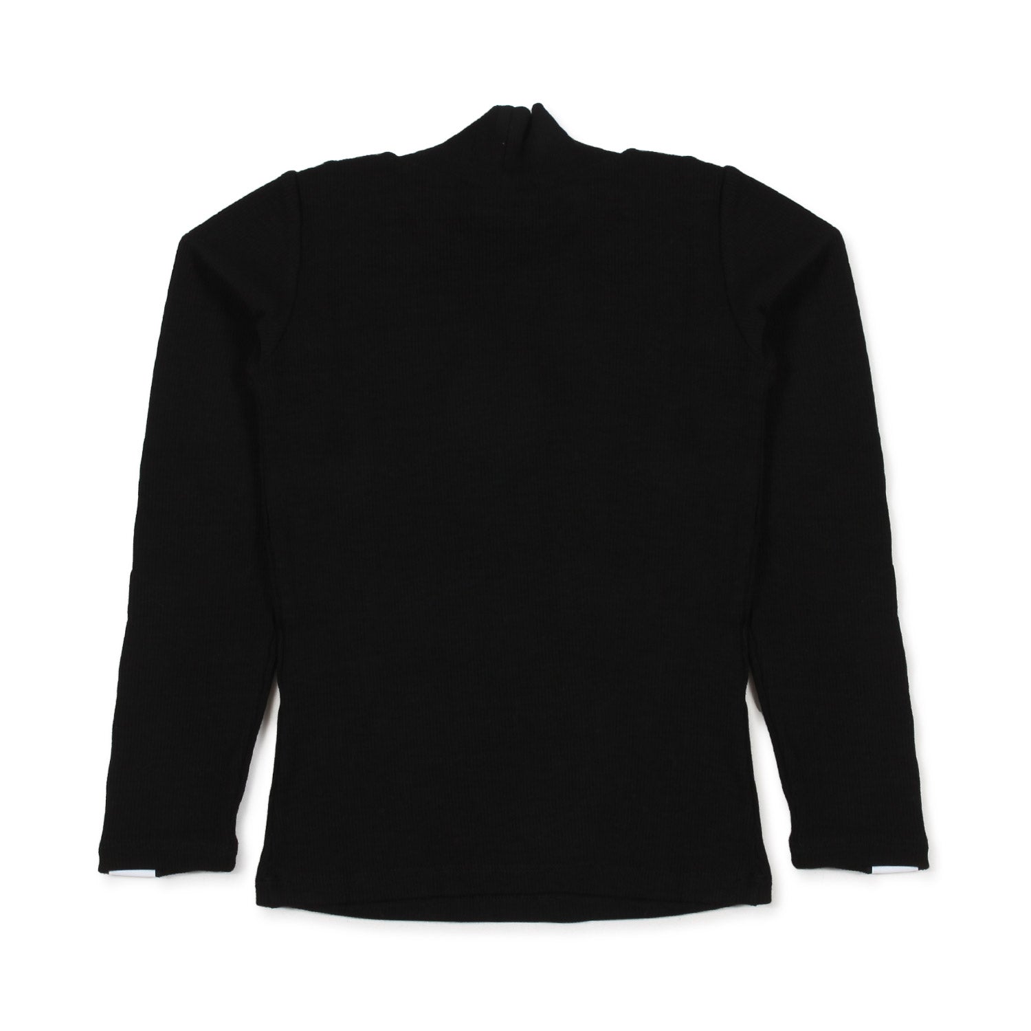 T-SHIRT LUPETTO LOGOMANIA NERA A MANICA LUNGA - annameglio.com abbigliamento moda