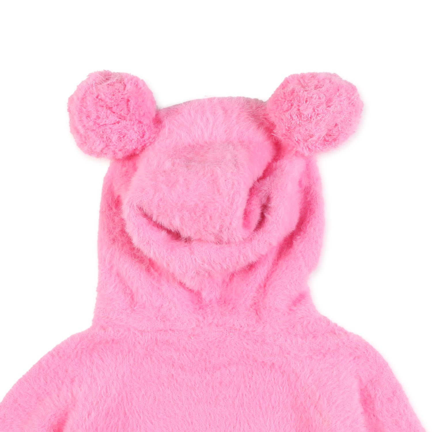 PULL EYE STAR FUCSIA CON CAPPUCCIO BIMBA - annameglio.com abbigliamento moda