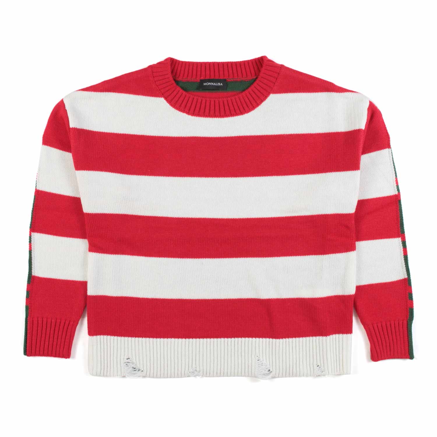 PULLOVER BICOLOR A STRISCE BAMBINA E TEEN - annameglio.com abbigliamento moda