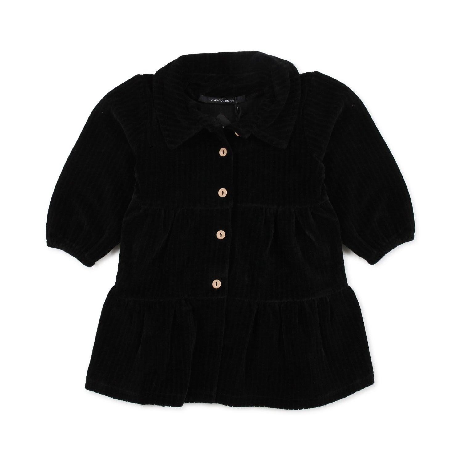 ABITO DI VELLUTO NERO BIMBA - annameglio.com abbigliamento moda