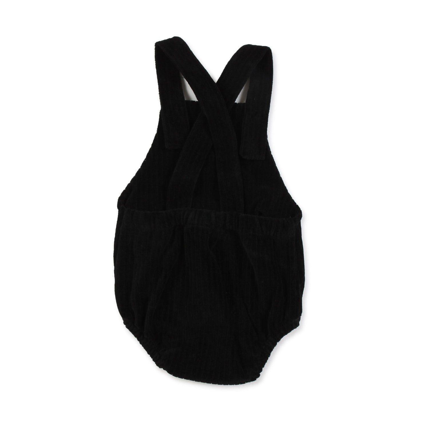 SALOPETTE BLOOMER NERA DI VELLUTO BIMBO E BIMBA - annameglio.com abbigliamento moda