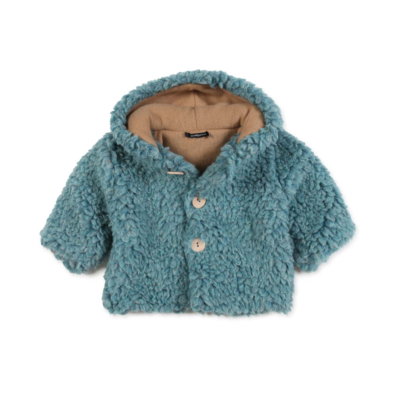 CAPPOTTINO BOUCLE OTTANIO BIMBO E BIMBA - annameglio.com abbigliamento moda