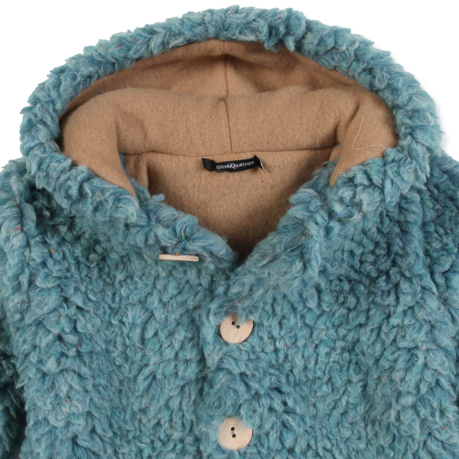 CAPPOTTINO BOUCLE OTTANIO BIMBO E BIMBA - annameglio.com abbigliamento moda