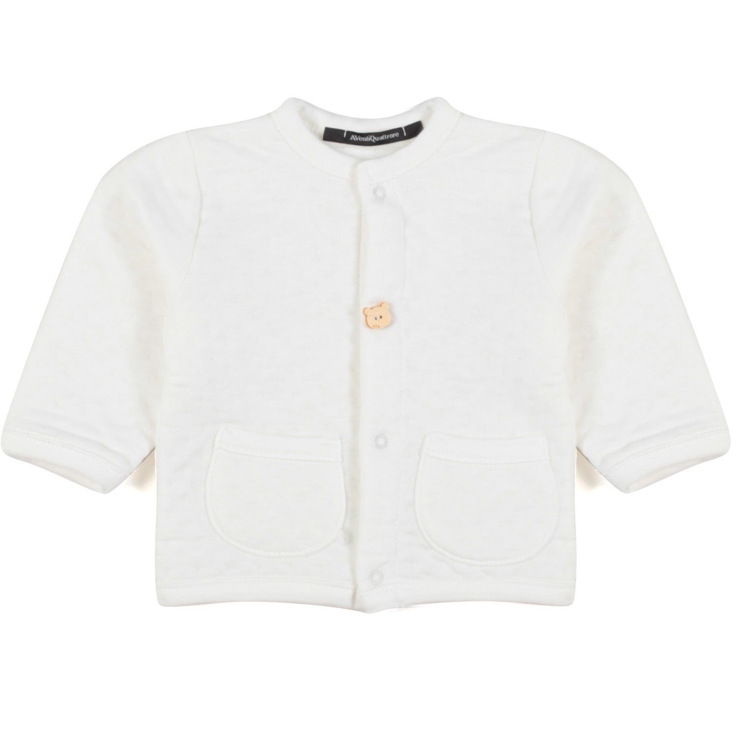 CARDIGAN BIANCO BIMBO E BIMBA - annameglio.com abbigliamento moda