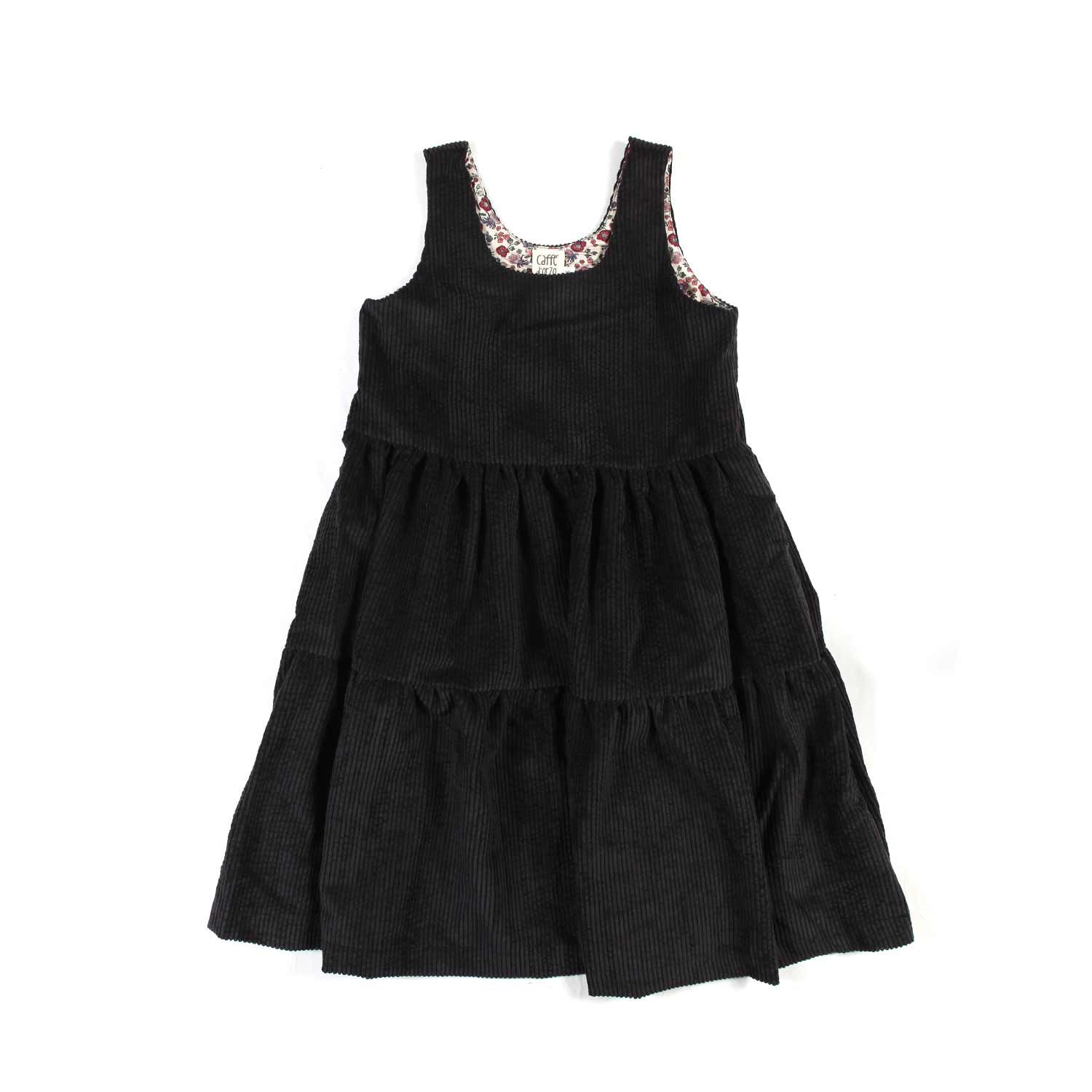 ABITO ALICE NERO BAMBINA - annameglio.com abbigliamento moda
