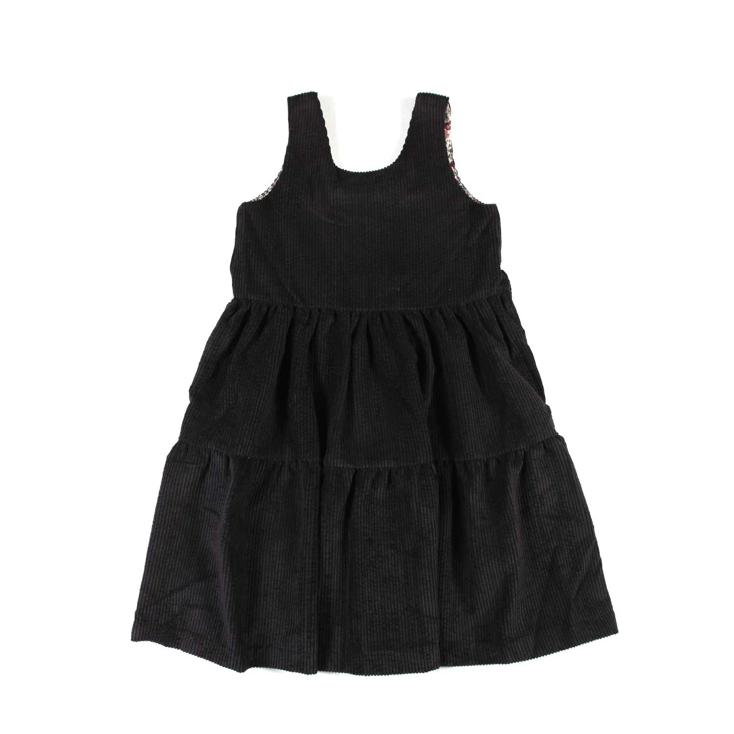 ABITO ALICE NERO BAMBINA - annameglio.com abbigliamento moda