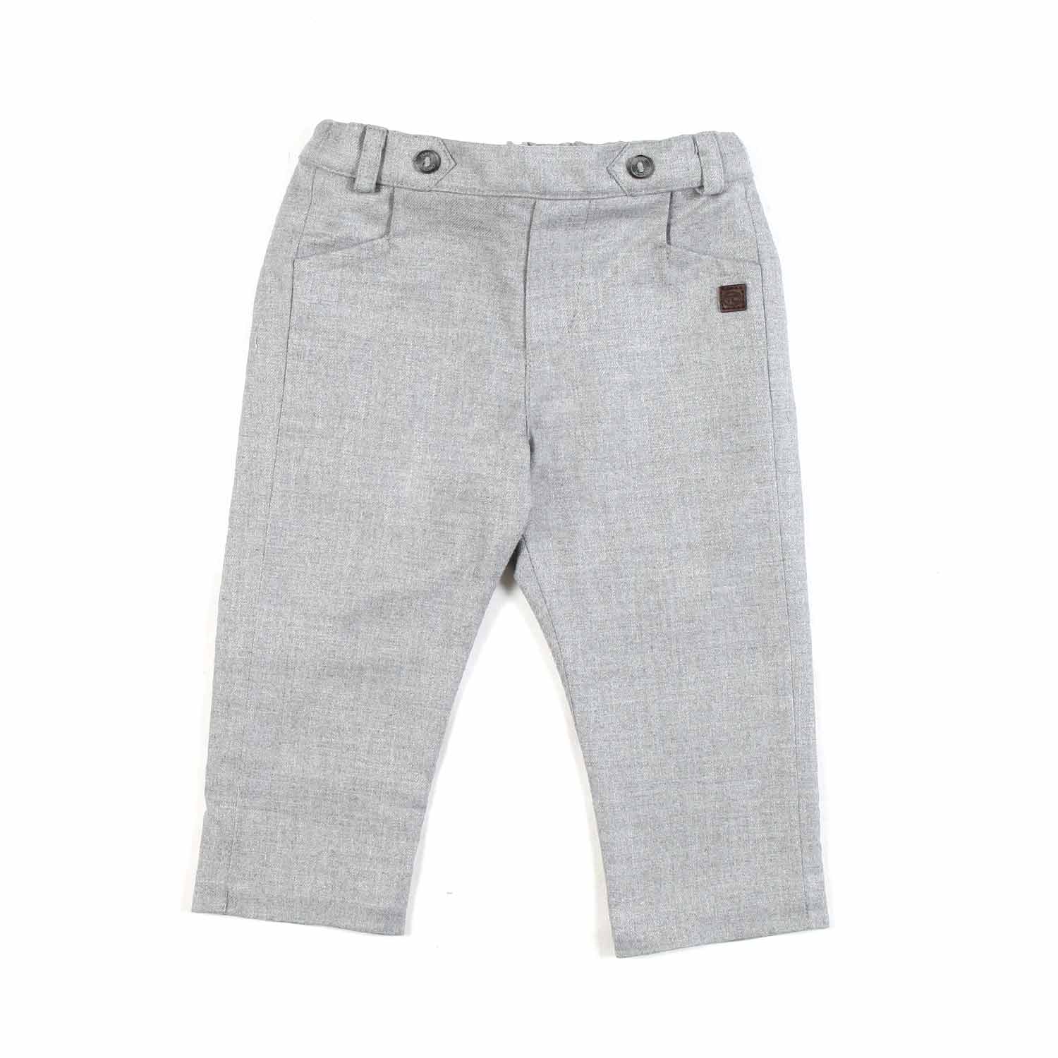 PANTALONE GRIGIO CHIARO BIMBO E NEONATO - annameglio.com abbigliamento moda