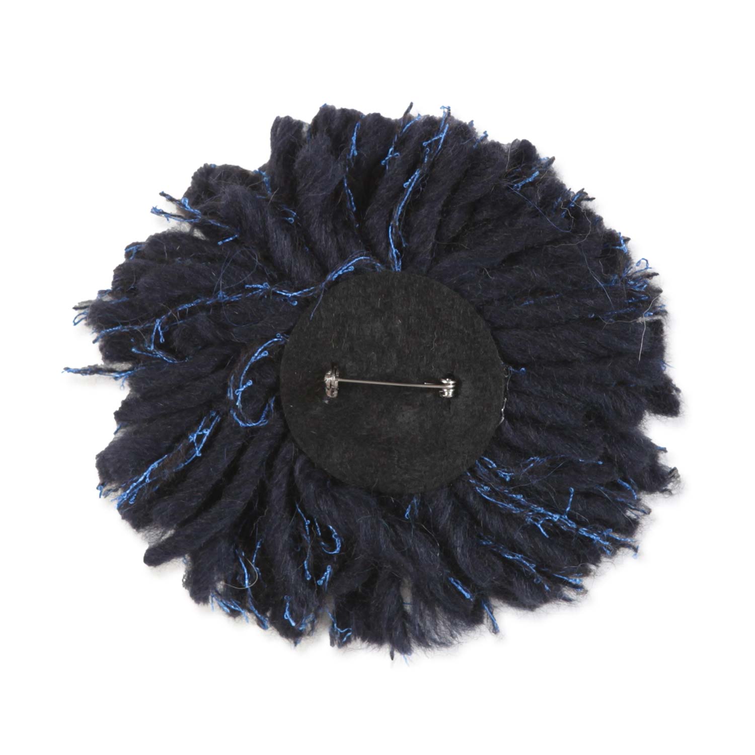 SPILLA POM PON BLU - annameglio.com abbigliamento moda