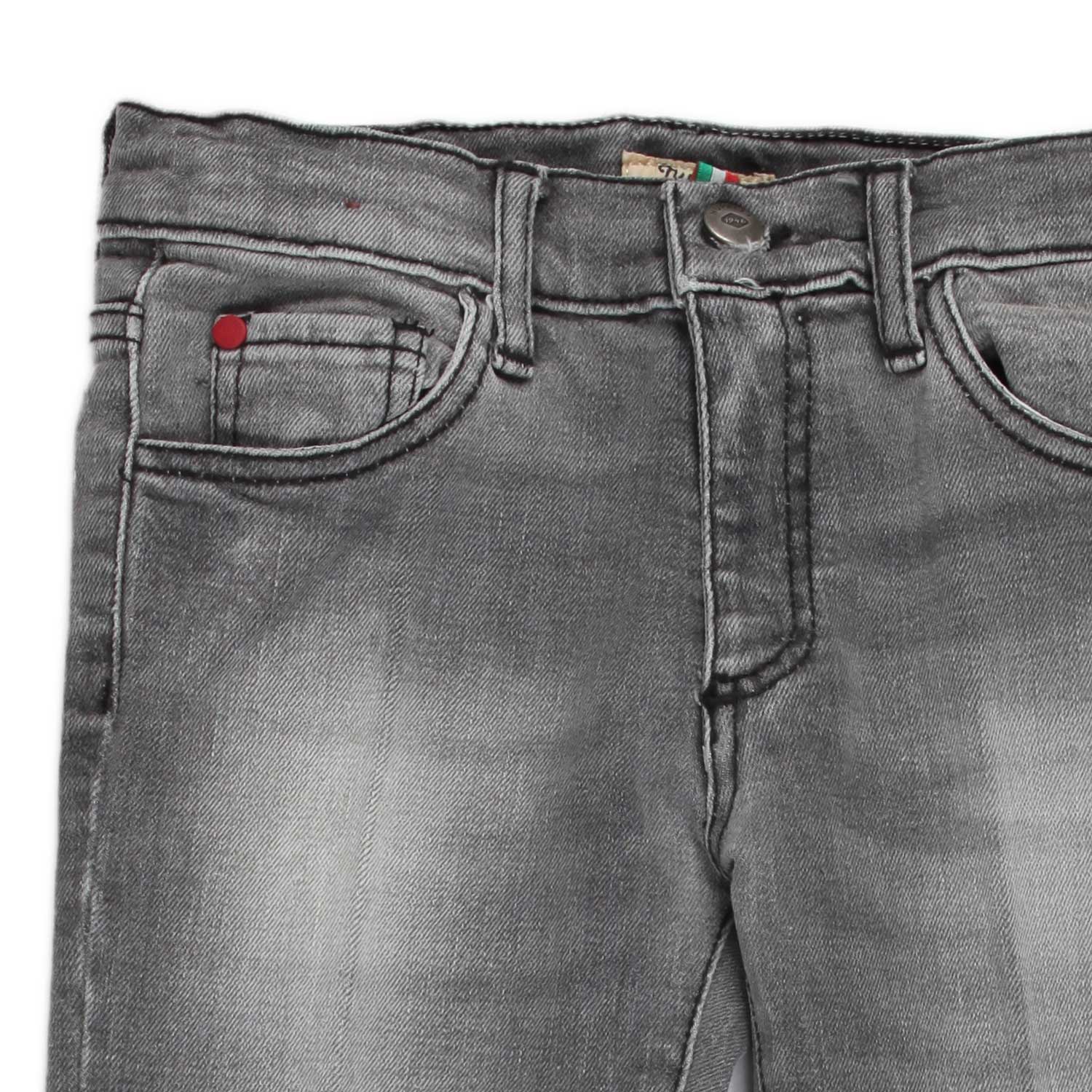 JEANS TRAIANO GRIGIO CHIARO BAMBINO E TEENAGER - annameglio.com abbigliamento moda