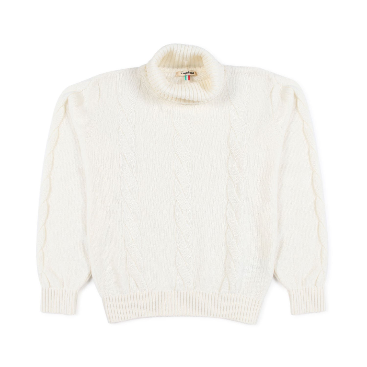 MAGLIONE DOLCEVITA RENZO PANNA UNISEX - annameglio.com abbigliamento moda