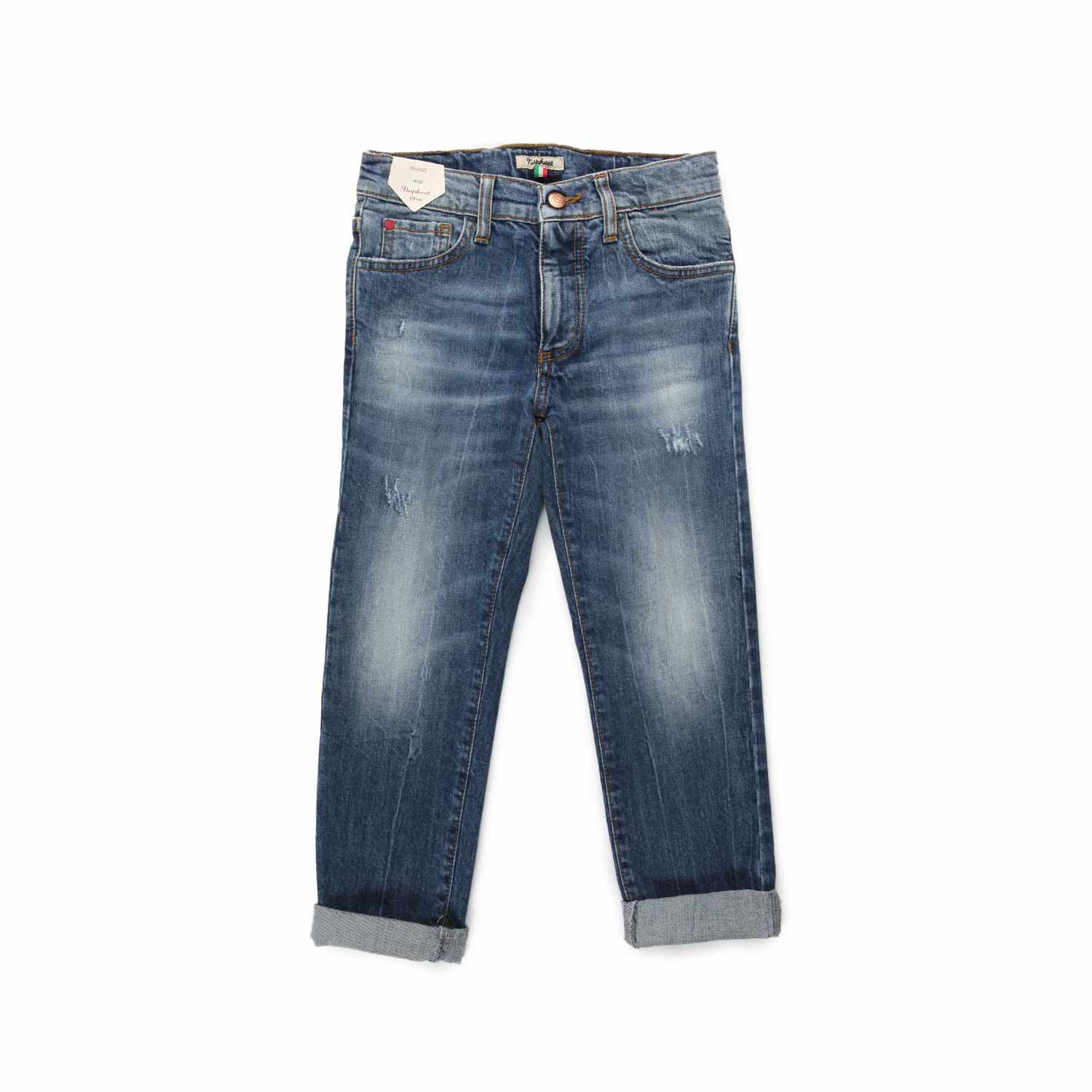 JEANS ENEA BLU MEDIO BAMBINO E TEENAGER - annameglio.com abbigliamento moda