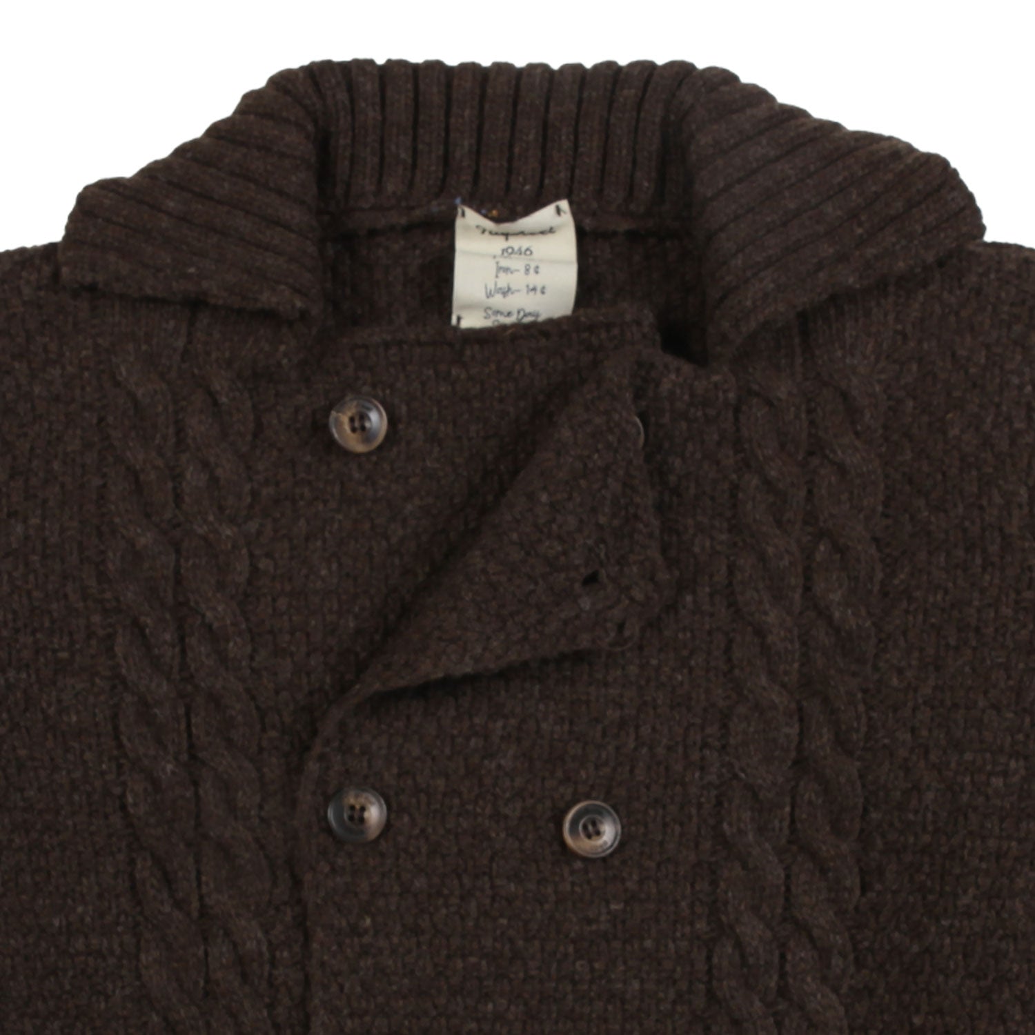 CARDIGAN TIBERIO MARRONE BAMBINO - annameglio.com abbigliamento moda