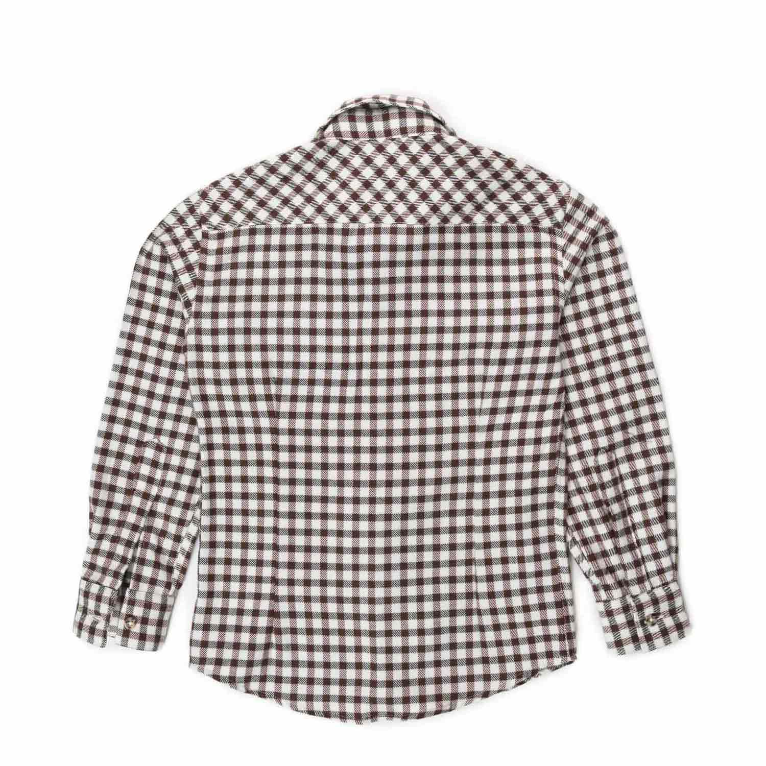 CAMICIA GENNY VICHY MARRONE BAMBINO E TEENAGER - annameglio.com abbigliamento moda