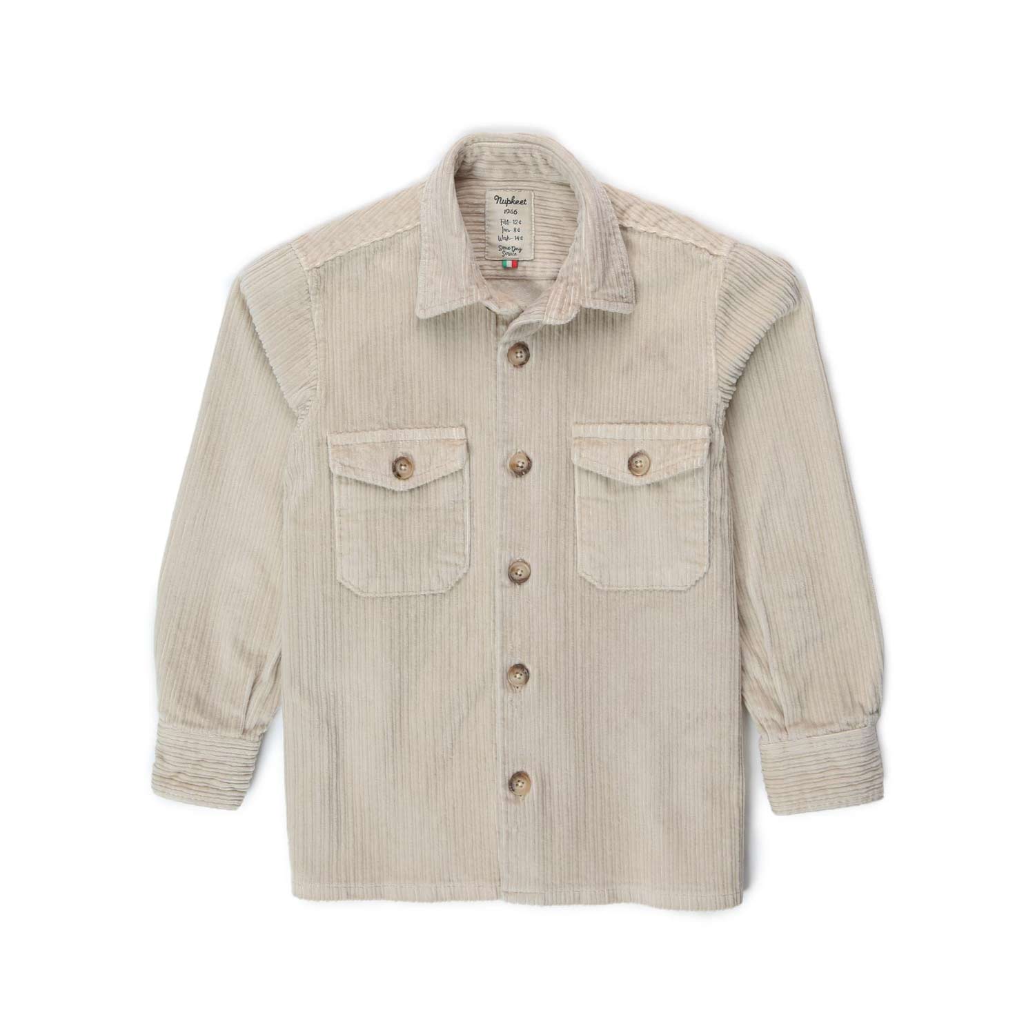 GIACCA CAMICIA ELIO PANNA BAMBINO E TEENAGER - annameglio.com abbigliamento moda