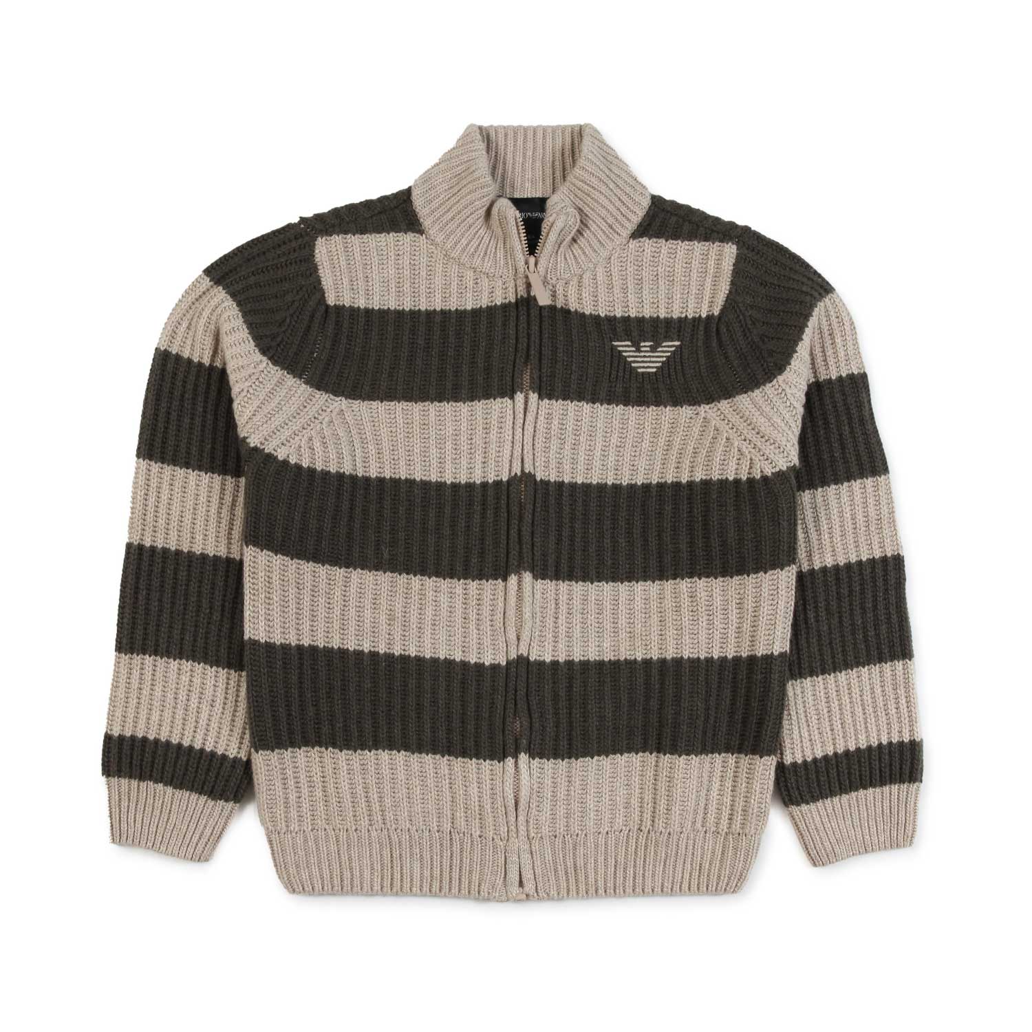 CARDIGAN LUPETTO MILITARE A STRISCE BAMBINO E TEEN - annameglio.com abbigliamento moda