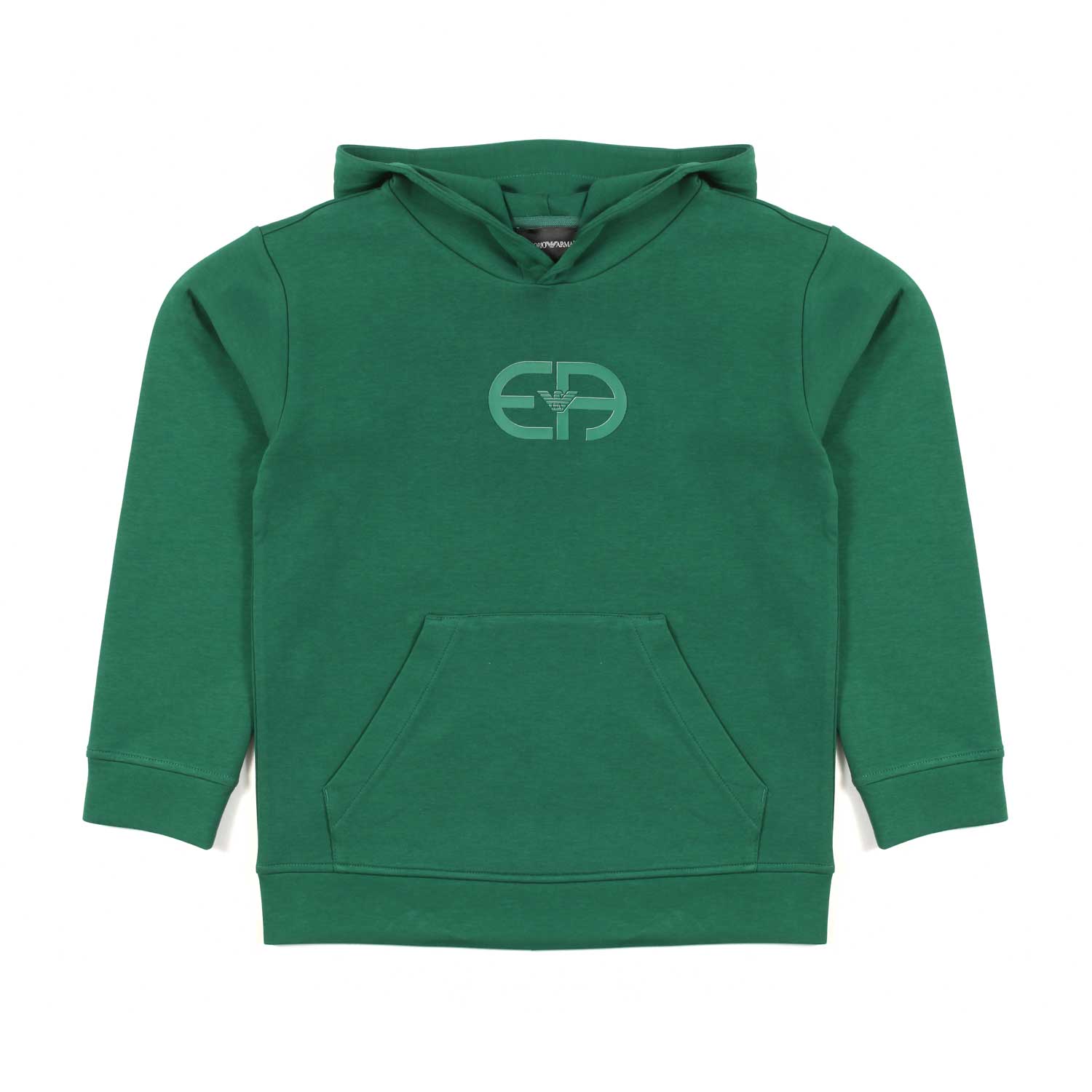 FELPA HOODIE VERDE BRILLANTE BAMBINO E TEEN - annameglio.com abbigliamento moda