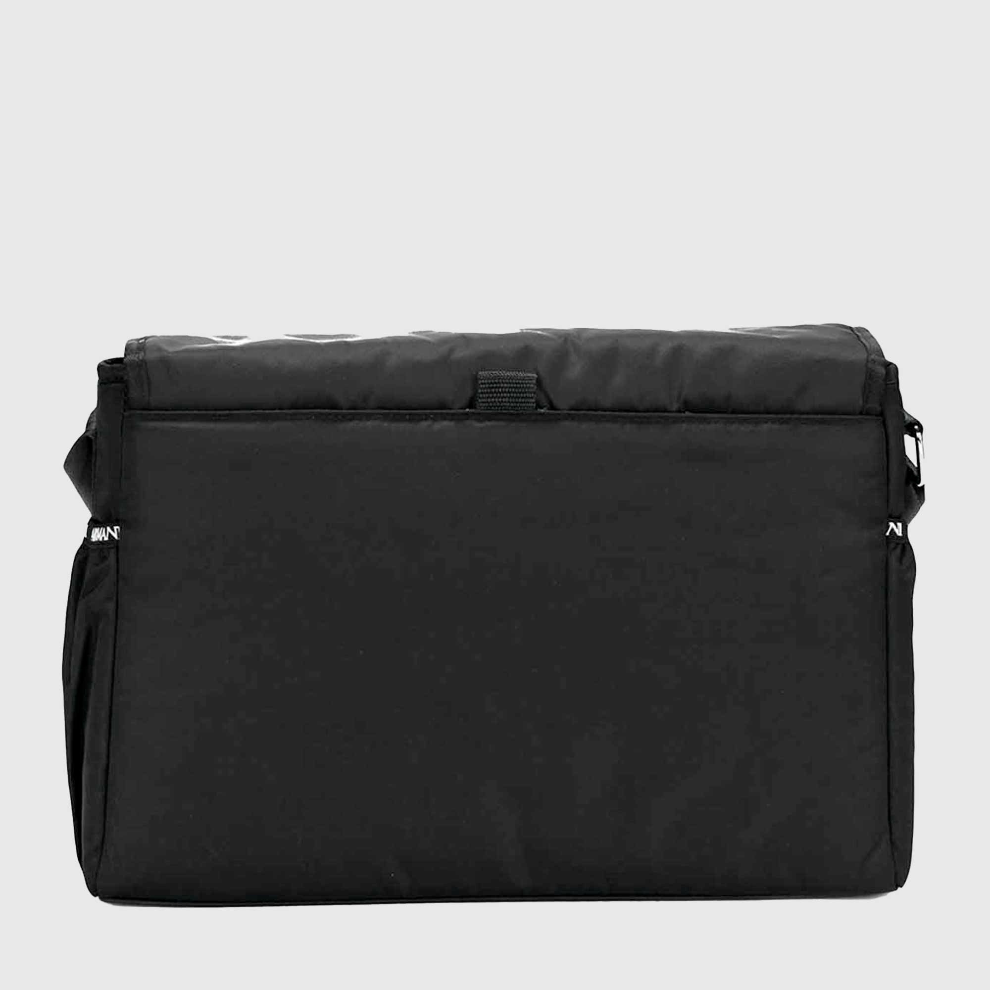 BORSA FASCIATOIO NERA CON AQUILOTTO - annameglio.com abbigliamento moda