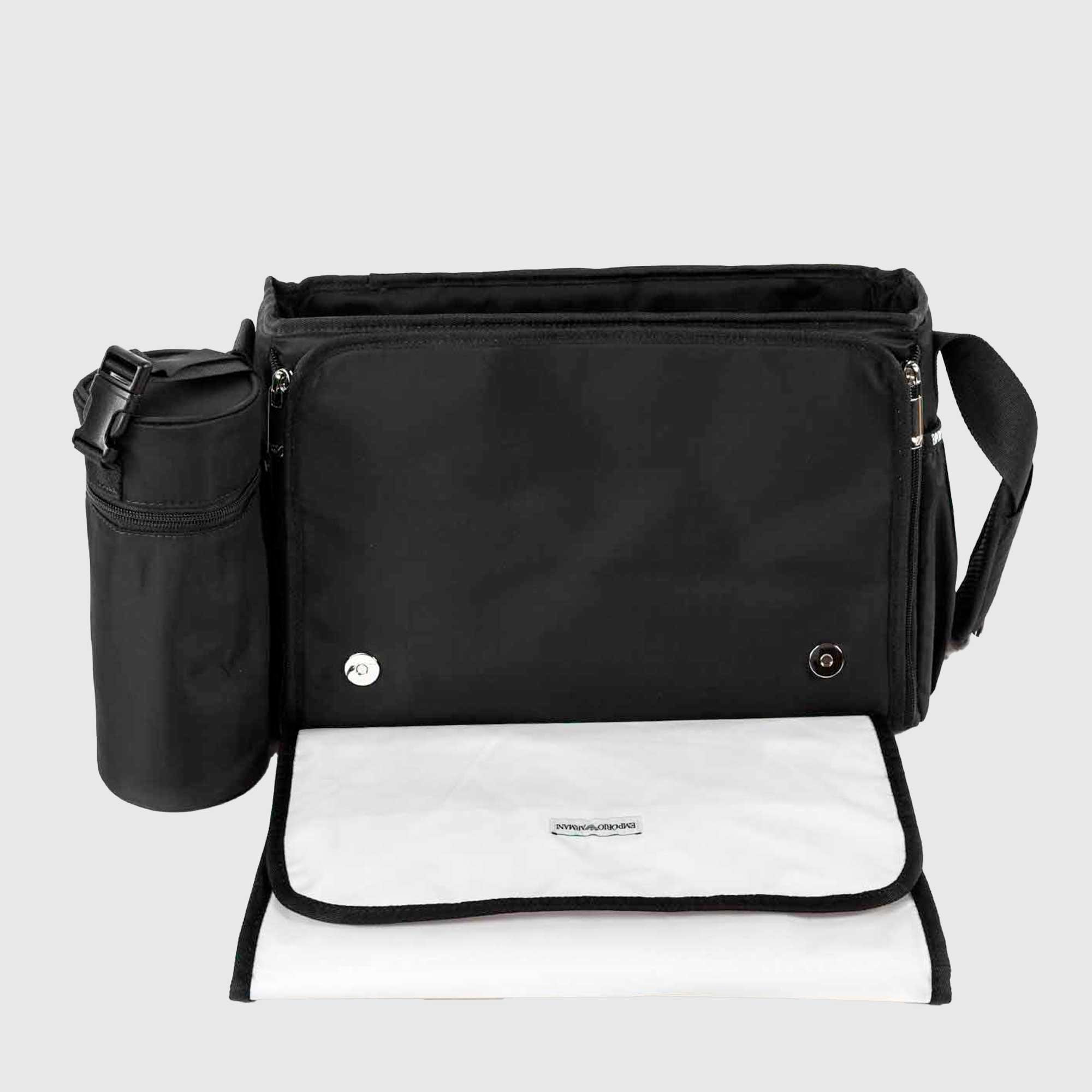 BORSA FASCIATOIO NERA CON AQUILOTTO - annameglio.com abbigliamento moda