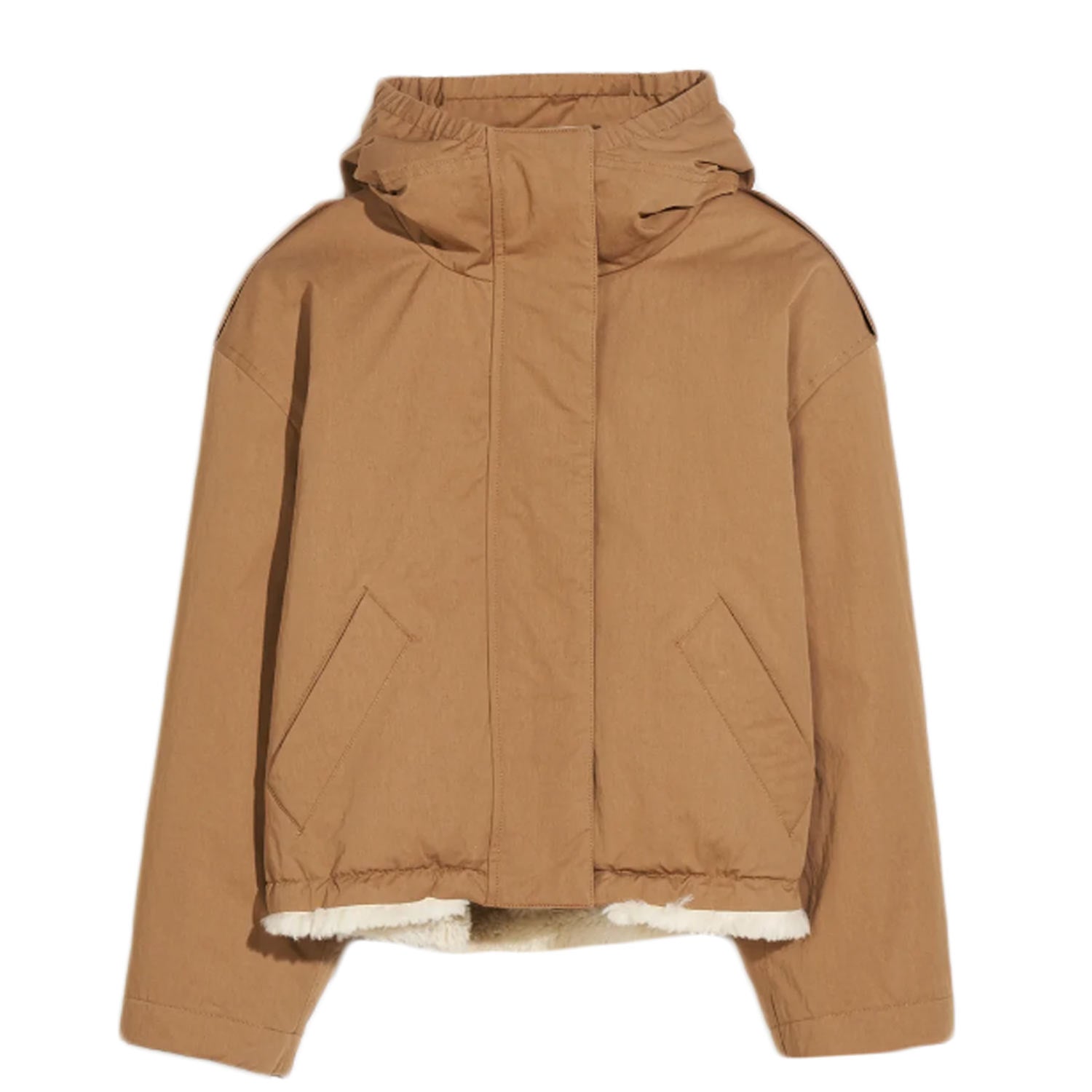 GIACCA HOLLOW CAMMELLO E PANNA BAMBINA E TEEN - annameglio.com abbigliamento moda