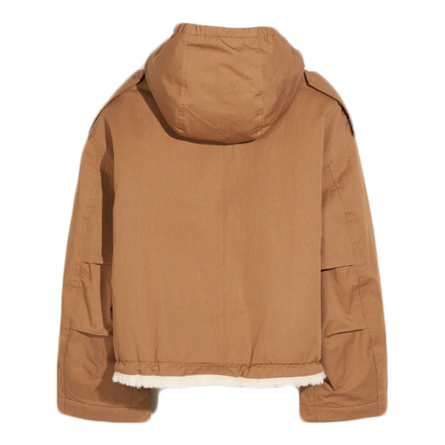 GIACCA HOLLOW CAMMELLO E PANNA BAMBINA E TEEN - annameglio.com abbigliamento moda