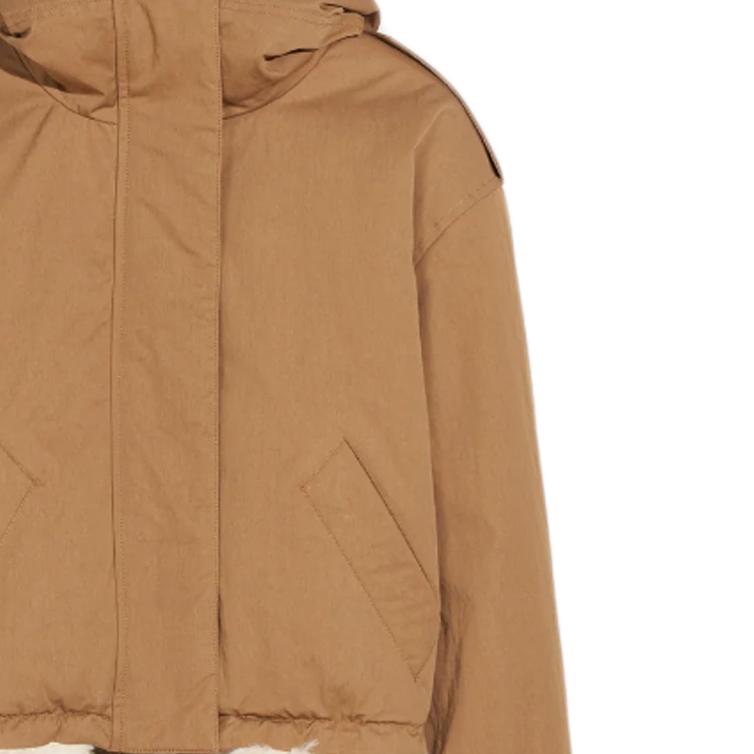 GIACCA HOLLOW CAMMELLO E PANNA BAMBINA E TEEN - annameglio.com abbigliamento moda