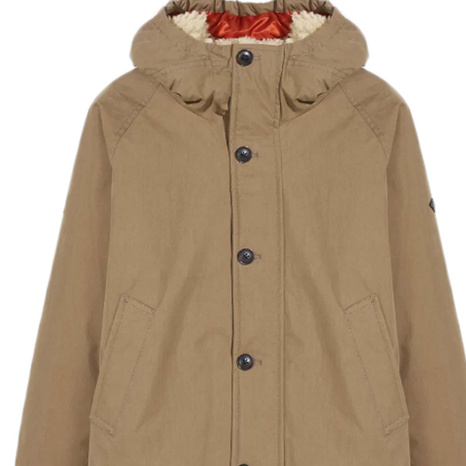 PARKA HERWIN FANGO E PANNA BAMBINO E TEEN - annameglio.com abbigliamento moda
