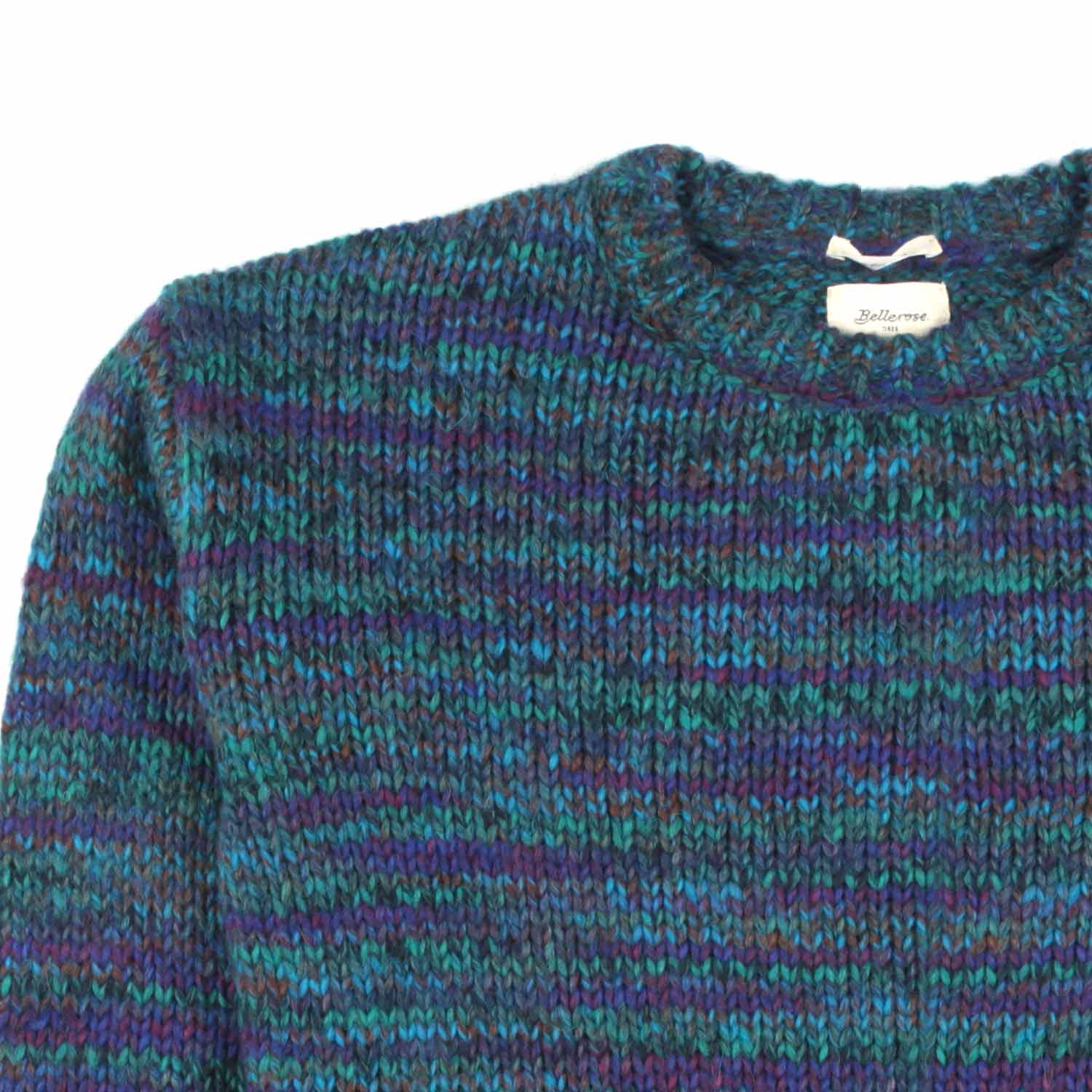 MAGLIONE AORIM BLU MELANGE BAMBINO E TEEN - annameglio.com abbigliamento moda