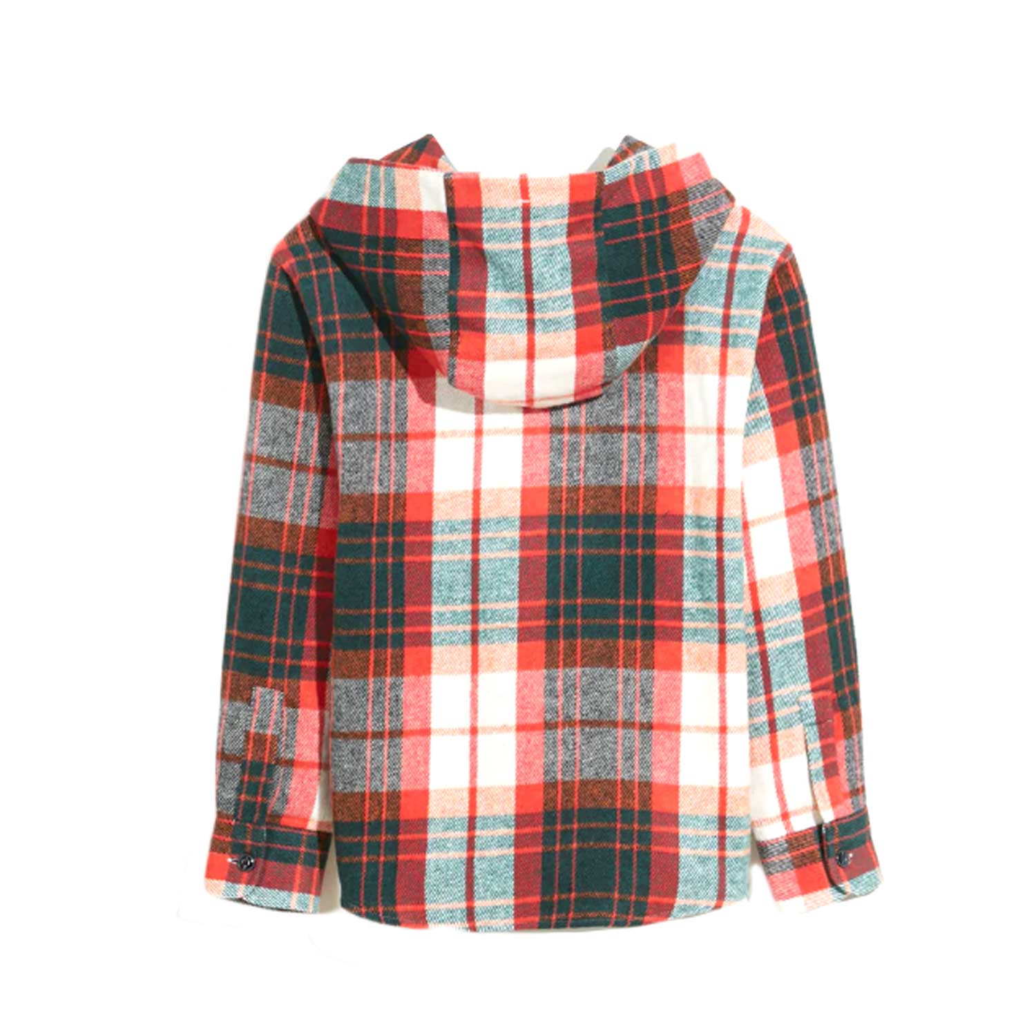 CAMICIA GIBSON CHECK MULTICOLOR CON CAPPUCCIO - annameglio.com abbigliamento moda