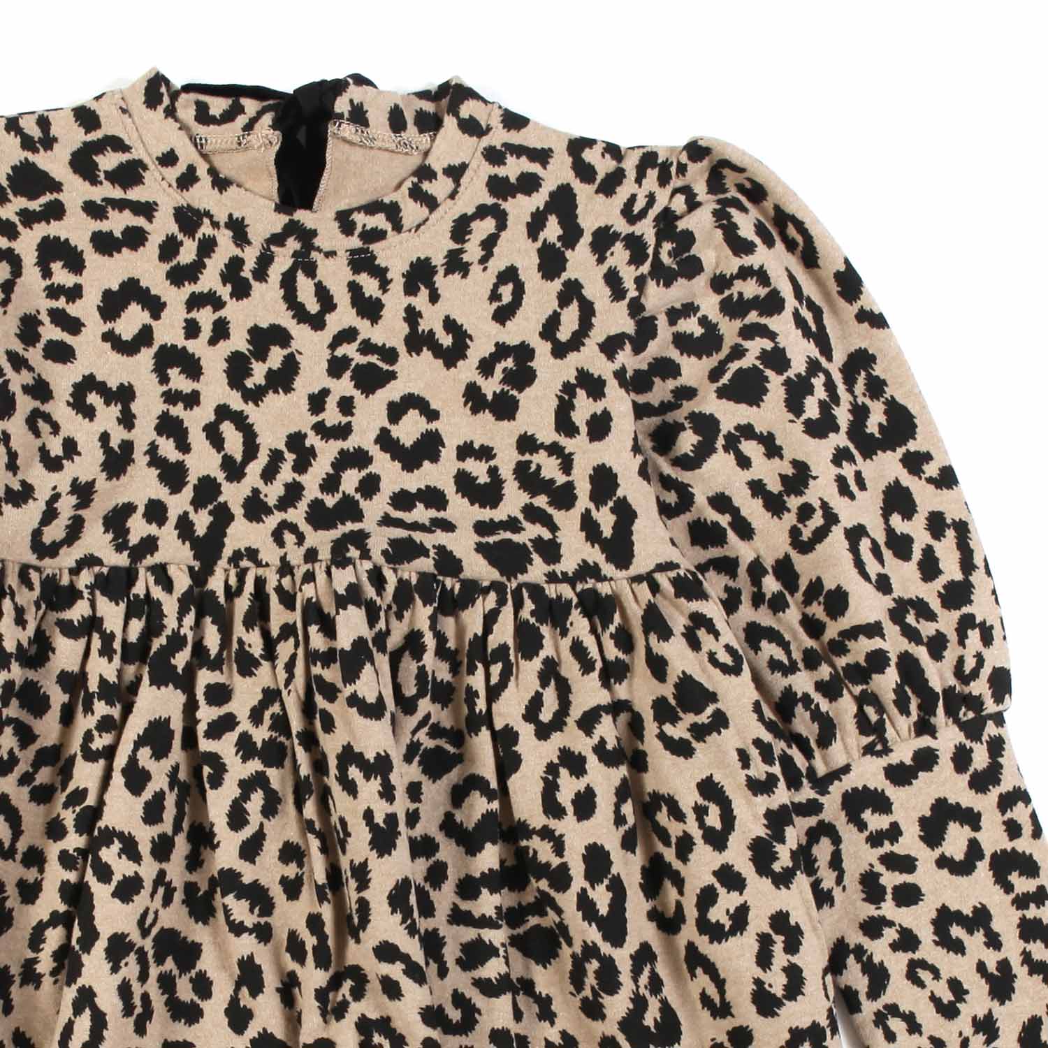 ABITO DOLLY LEOPARDATO BAMBINA - annameglio.com abbigliamento moda
