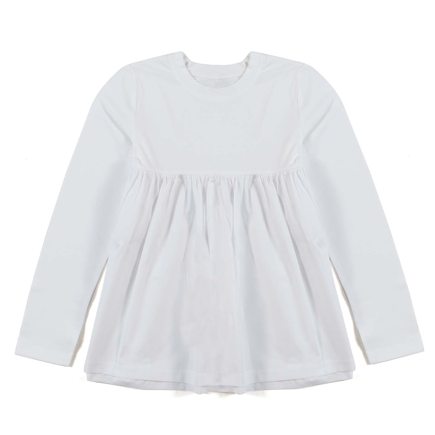 BLUSA MARIANNE BIANCA BAMBINA E RAGAZZA - annameglio.com abbigliamento moda