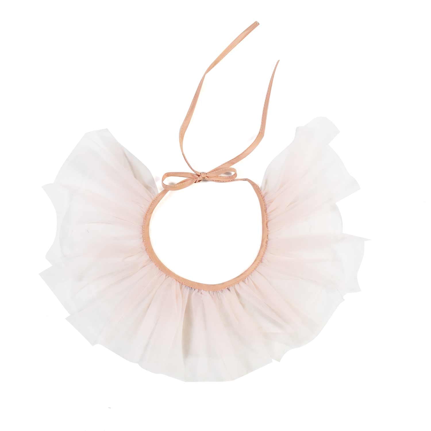 COLLO RONDO ROSA CIPRIA BAMBINA E TEENAGER - annameglio.com abbigliamento moda