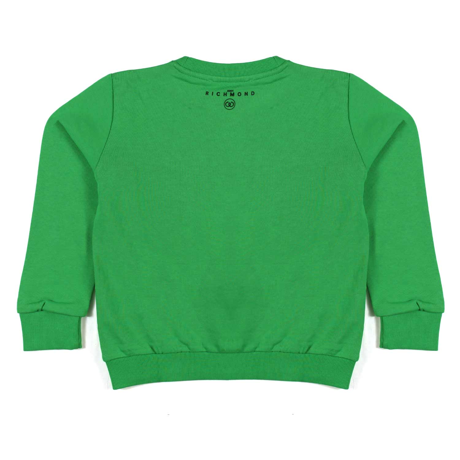 FELPA UNISEX VERDE CHIARO CON LOGO NERO - annameglio.com abbigliamento moda