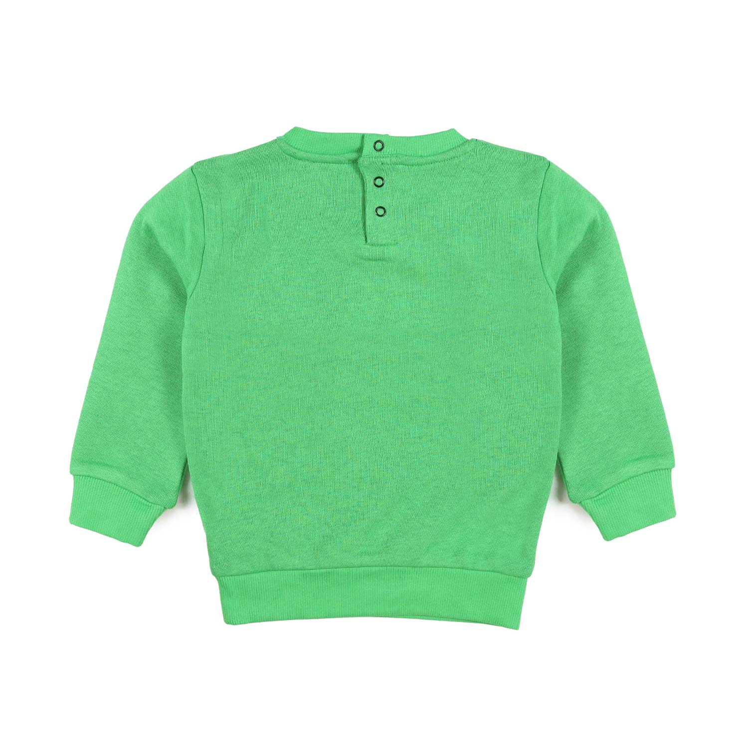 FELPA VERDE CHIARO CON LOGO NERO BIMBO - annameglio.com abbigliamento moda