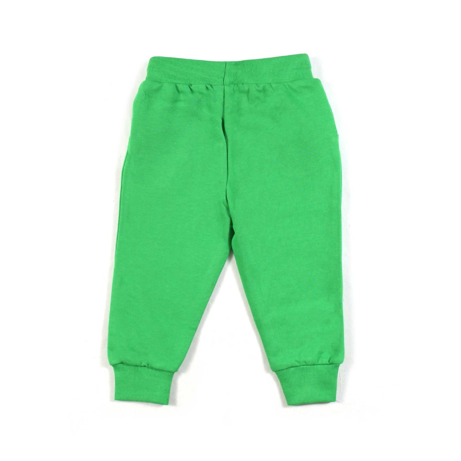 PANTALONE FELPA VERDE CON LOGO NERO BIMBO - annameglio.com abbigliamento moda