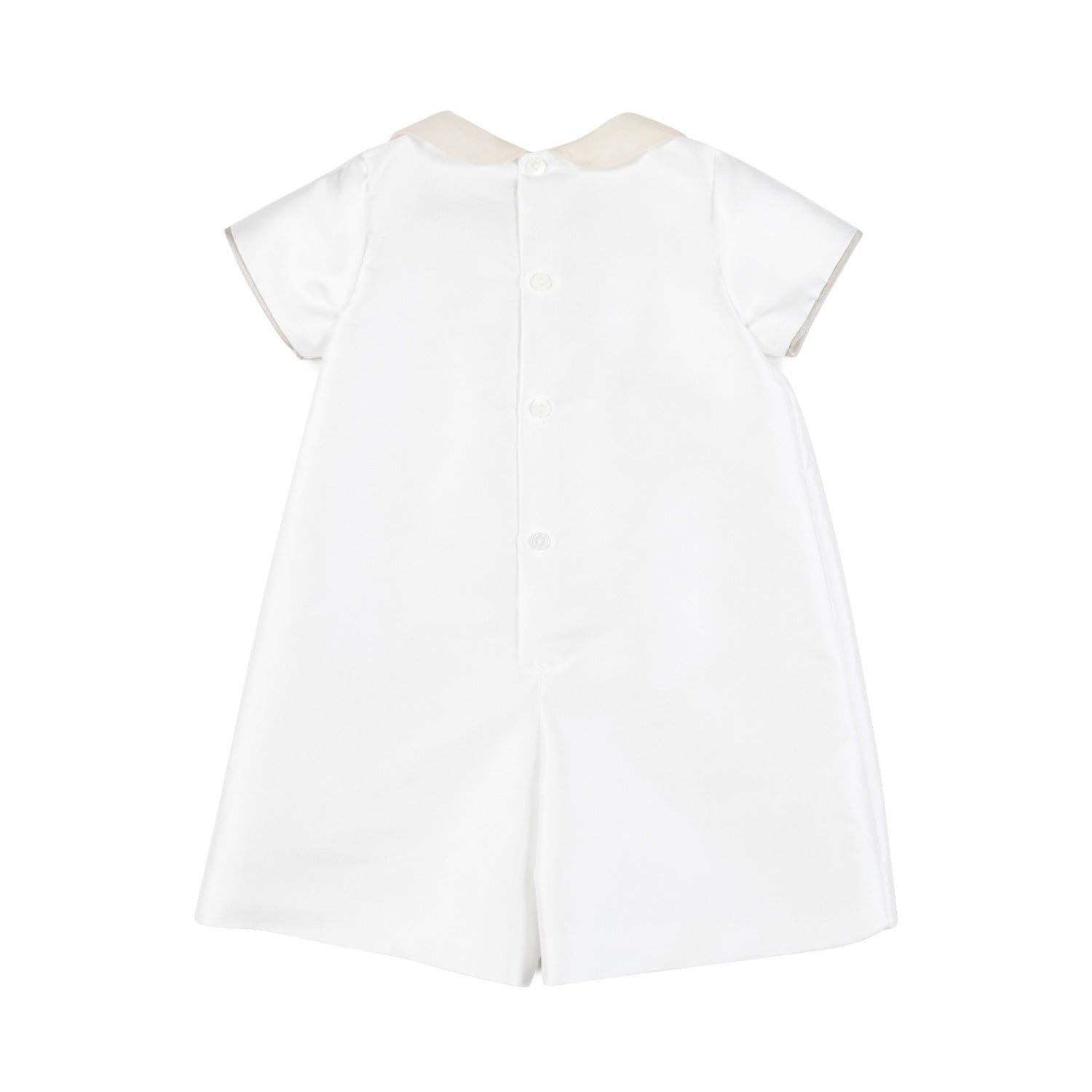 PAGLIACCETTO LEONARDO BIANCO E TORTORA NEONATO - annameglio.com abbigliamento moda