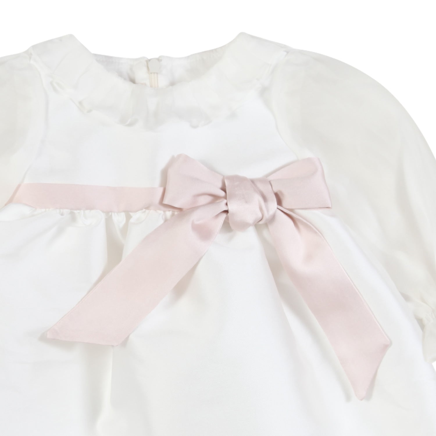 ABITO CERIMONIA VERONICA BIANCO E ROSA - annameglio.com abbigliamento moda