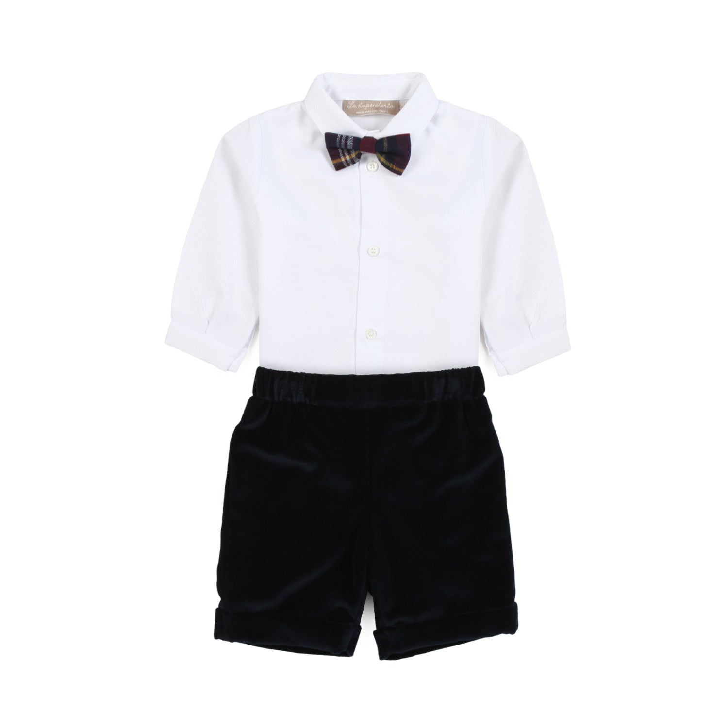 COMPLETO FILIPPO BIANCO E BLU BIMBO - annameglio.com abbigliamento moda