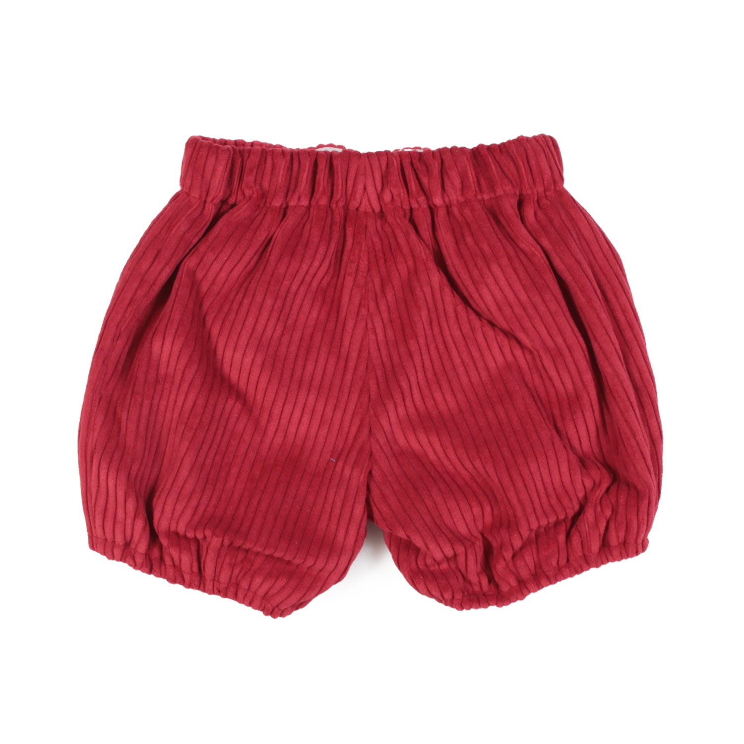 BERMUDA CORDUROY ROSSO BORDEAUX NEONATO - annameglio.com abbigliamento moda