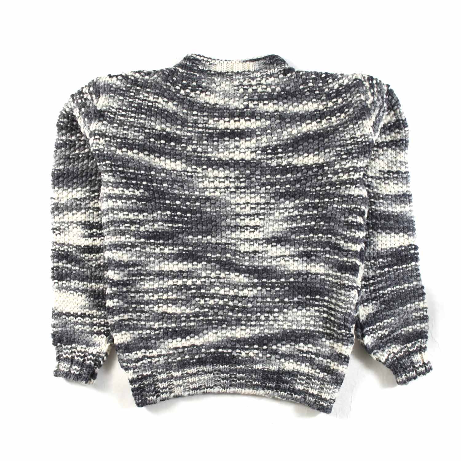 MAGLIONE MELANGE PANNA E GRIGIO - annameglio.com abbigliamento moda