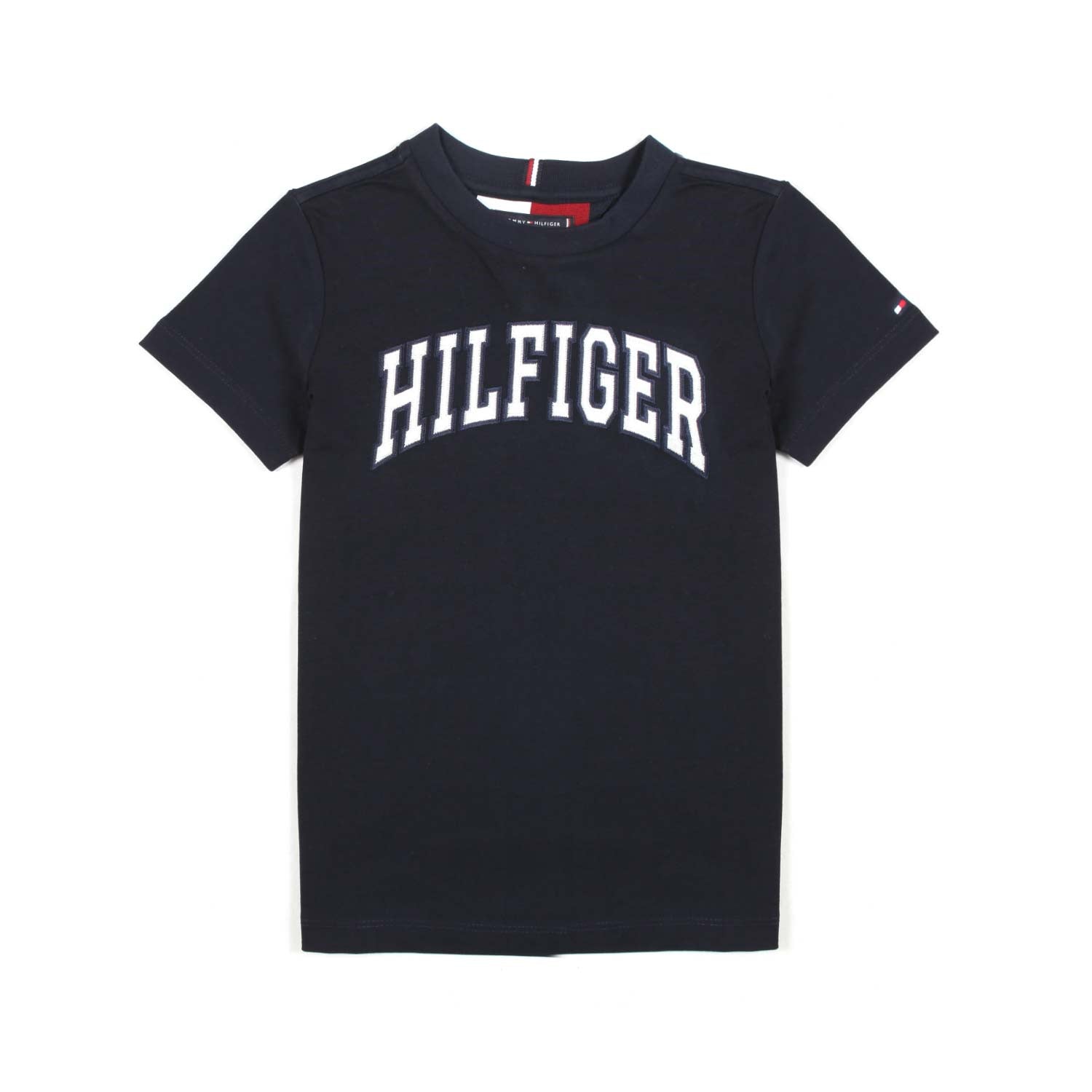 T-SHIRT BLU NAVY CON LOGO BIANCO - annameglio.com abbigliamento moda