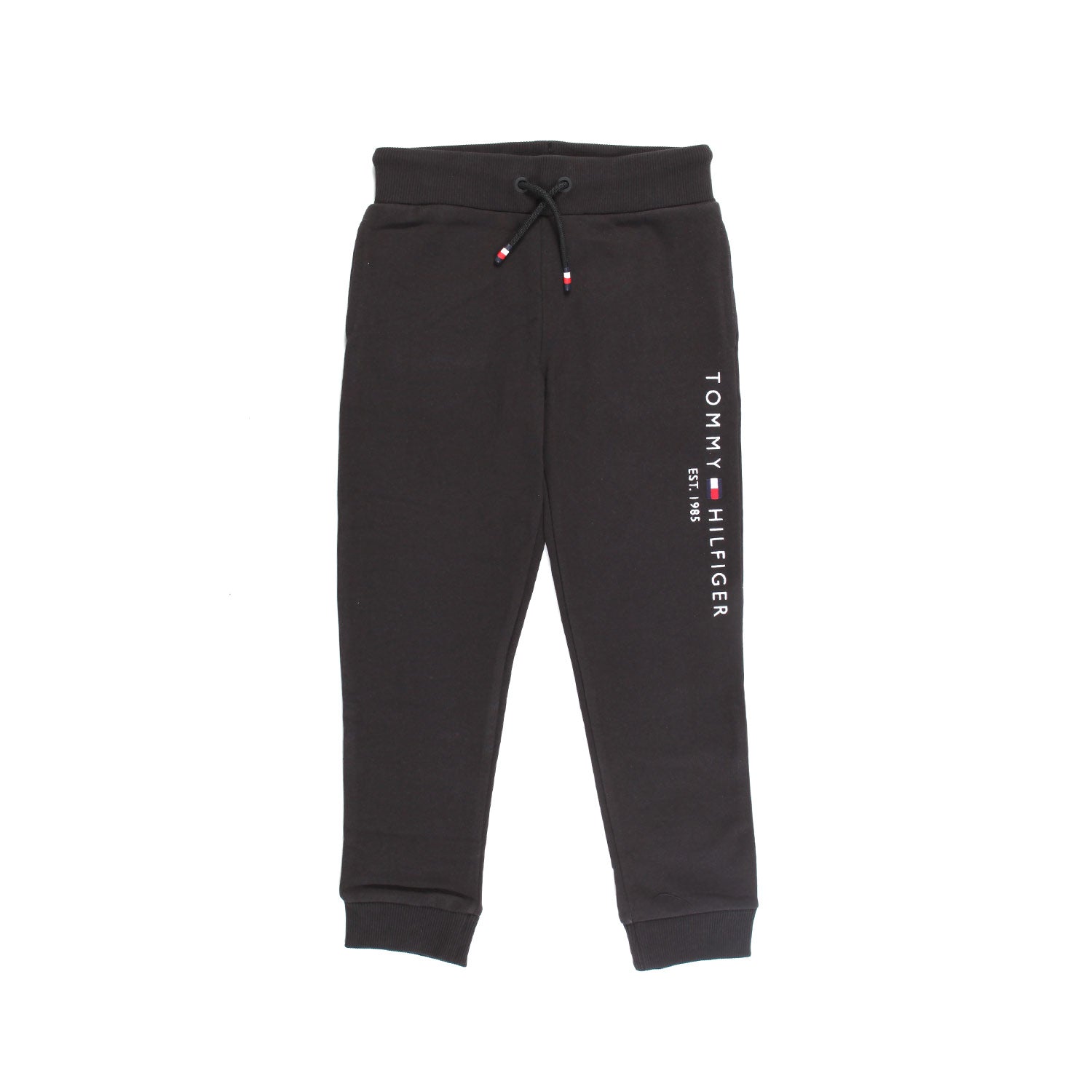 PANTALONE NERO IN FELPA CON LOGO TOMMY - annameglio.com abbigliamento moda