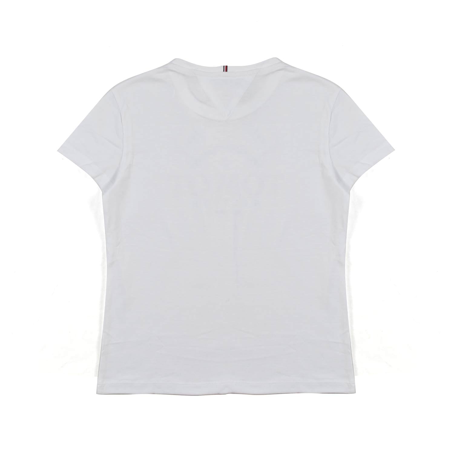 T-SHIRT BIANCA CON LOGO FUCSIA BAMBINA E TEEN - annameglio.com abbigliamento moda