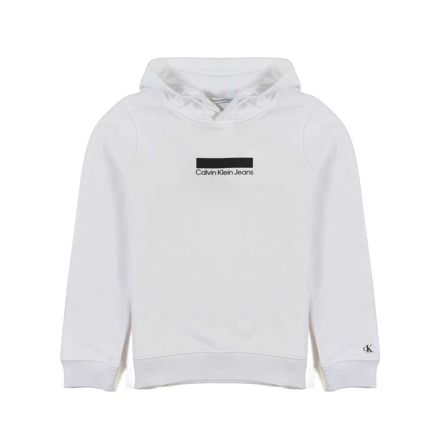 FELPA UNISEX BIANCA CON CAPPUCCIO - annameglio.com abbigliamento moda