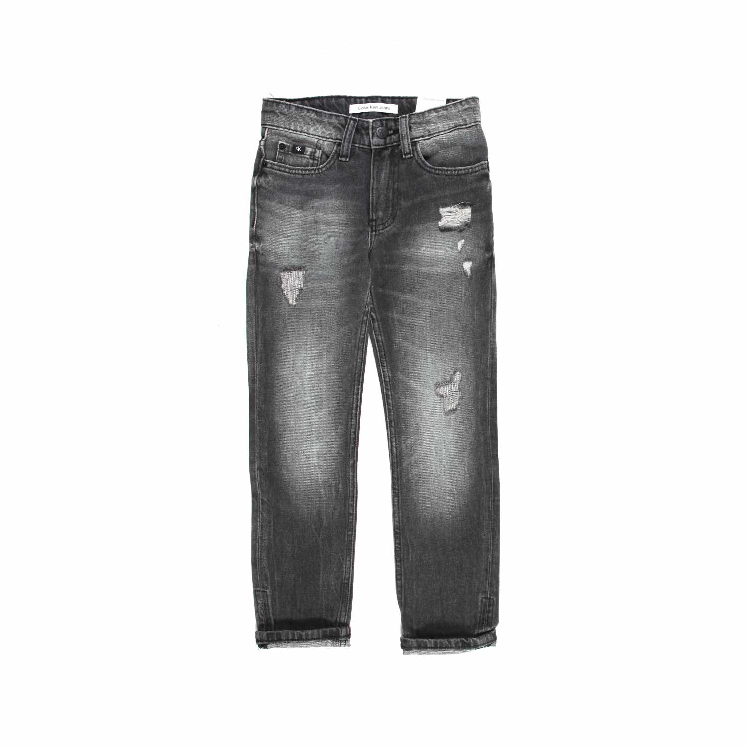 JEANS GRIGIO STONE WASH BAMBINO E RAGAZZO - annameglio.com abbigliamento moda
