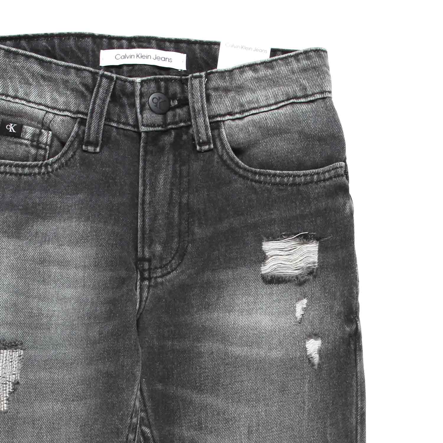 JEANS GRIGIO STONE WASH BAMBINO E RAGAZZO - annameglio.com abbigliamento moda